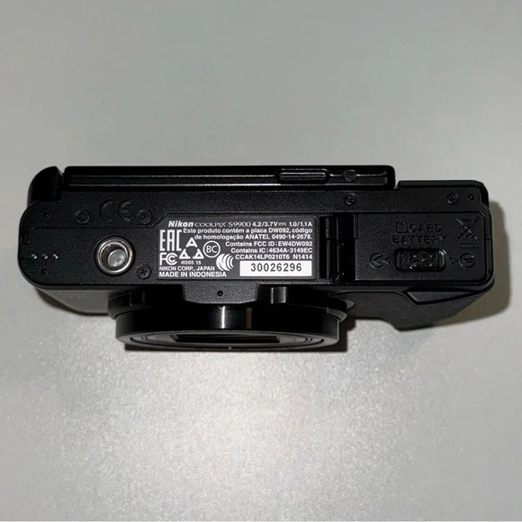 Nikon COOLPIX S9900 Black Digital Camera w/Flip Screen + Charger | Vlog Camera - Picture 12 of 13